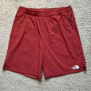 The North Face Wander shorts (men’s small) red